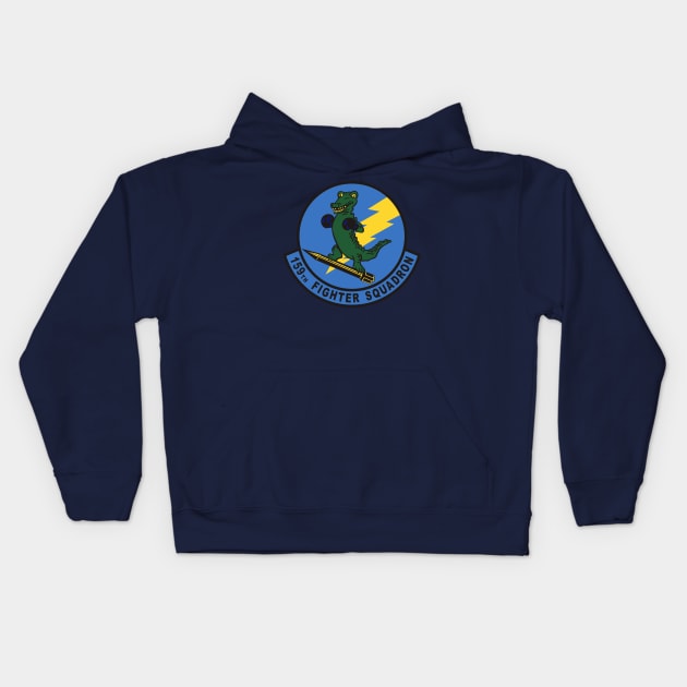 159th Fighter Squadron Kids Hoodie by MBK